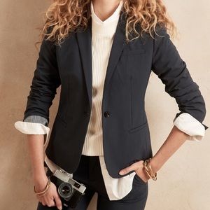 Banana Republic Classic Fit Navy Blazer 2